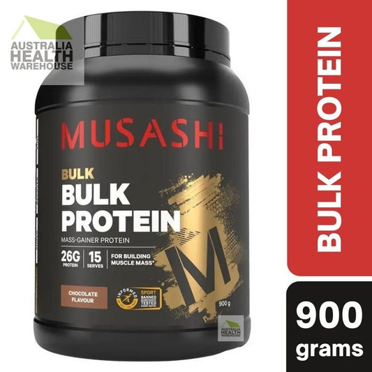 [Expiry: 03/2027] Musashi Bulk Protein Chocolate 900g