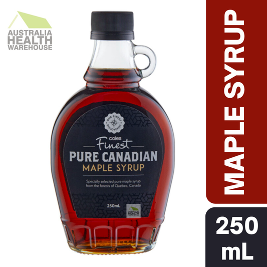 Coles Finest Pure Canadian Maple Syrup 250mL
