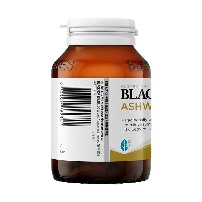 [Expiry: 23/02/2028] Blackmores Ashwagandha+ 120 Tablets