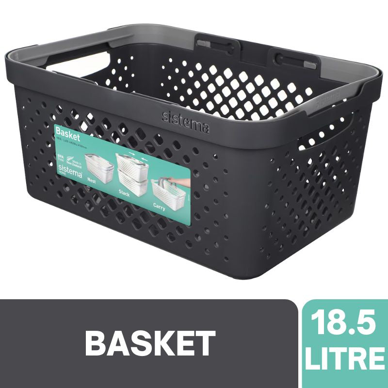 Sistema Basket Storage Container 18.5 Litre