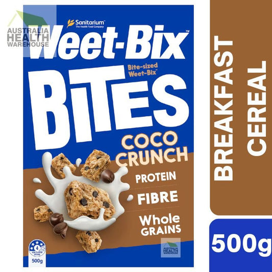 [Expiry: 18/09/2026] Sanitarium Weet-Bix Bites Coco Crunch Breakfast Cereal 500g