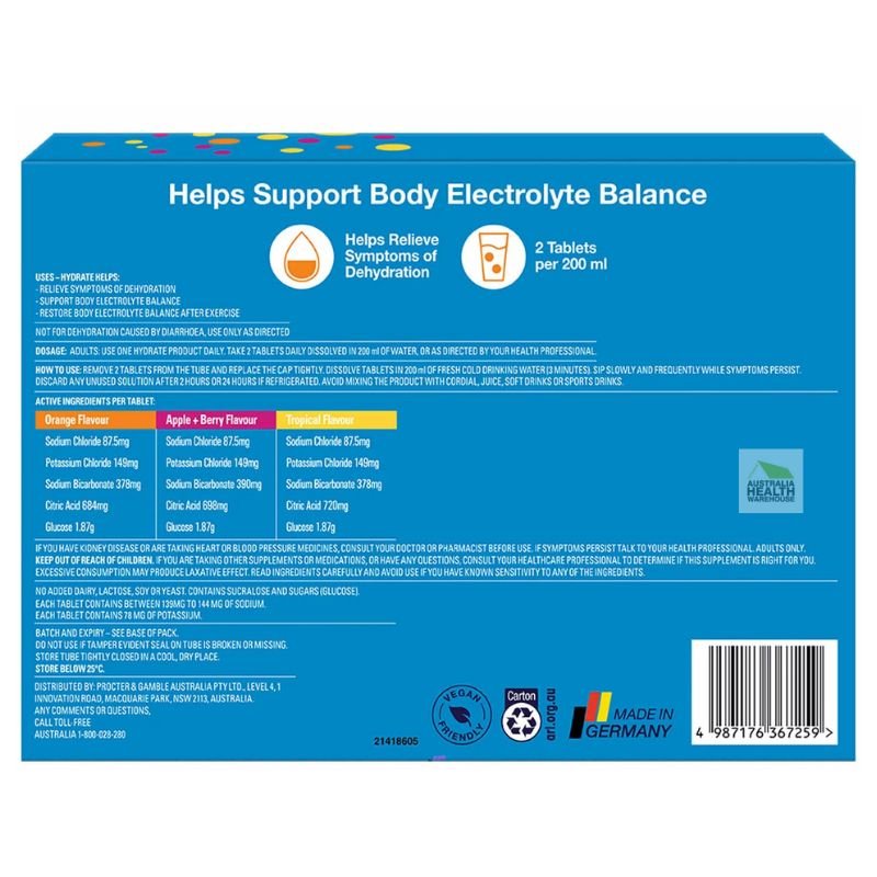 [Expiry: 01/2028] Voost Hydrate Variety Pack + Electrolyte 120 Effervescent Tablets