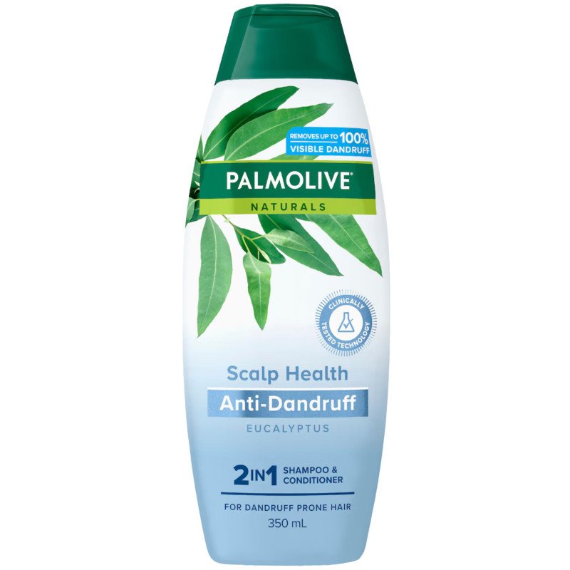 Palmolive Naturals Anti-Dandruff Scalp 2 In 1 Shampoo & Conditioner 350mL