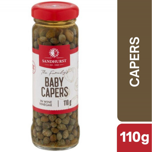 [Expiry Date: 11/04/2028] Sandhurst Baby Capers 110g