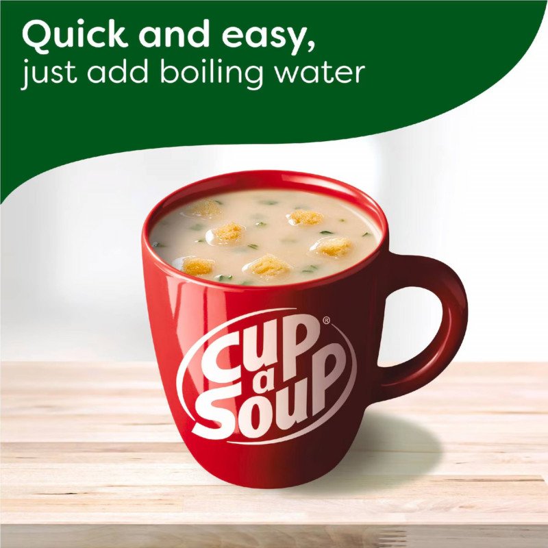 [Expiry: 02/02/2028] Continental Cup A Soup Creamy Mushroom With Croutons Serves 2 50g