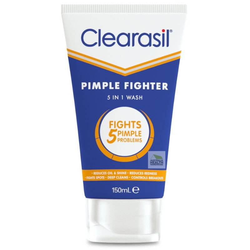 [Expiry: 05/2027] Clearasil Pimple Fighter 5 in 1 Wash 150mL