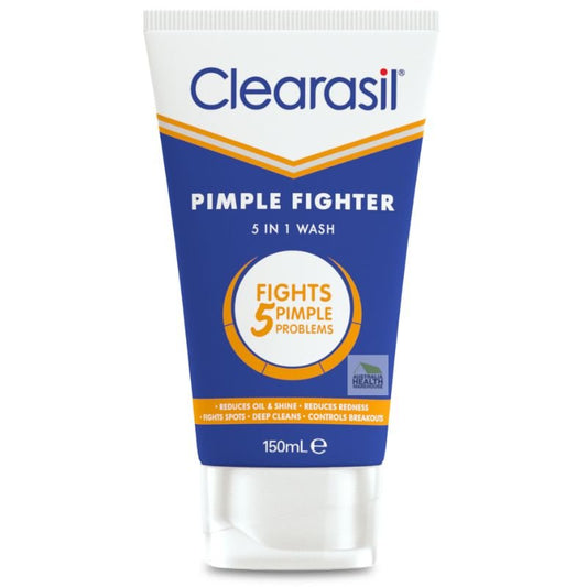 [Expiry: 05/2027] Clearasil Pimple Fighter 5 in 1 Wash 150mL