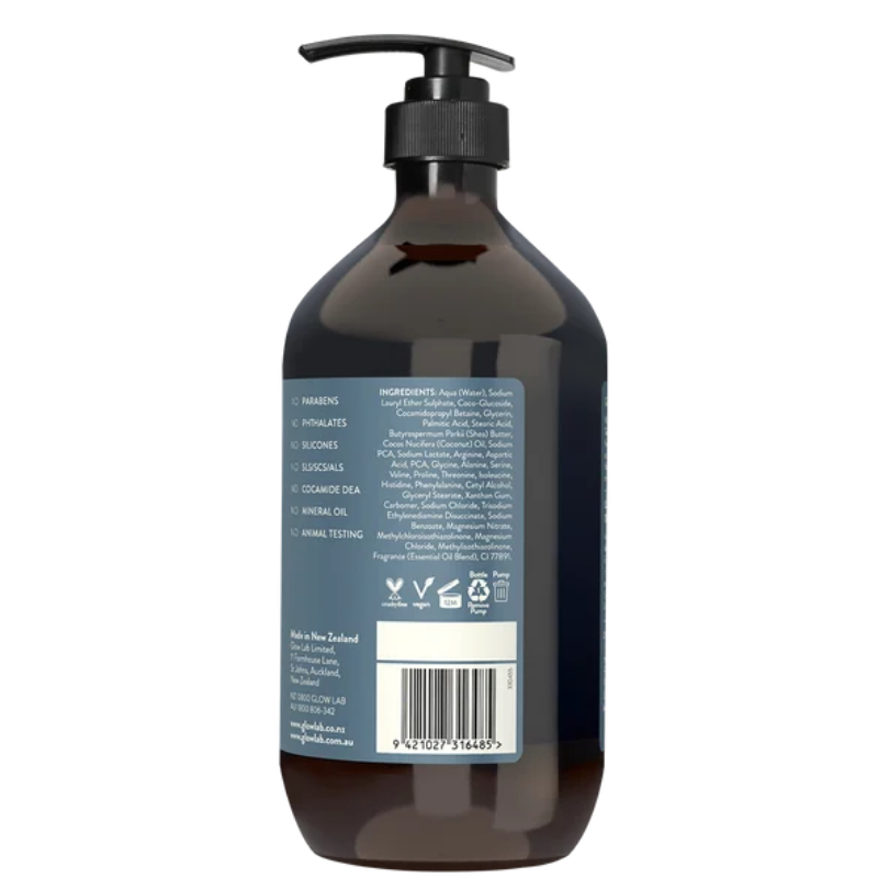 [Expiry: 07/2028] Glow Lab Creamy Body Wash Triple Moisturising Cashmere & White Blossom 900mL