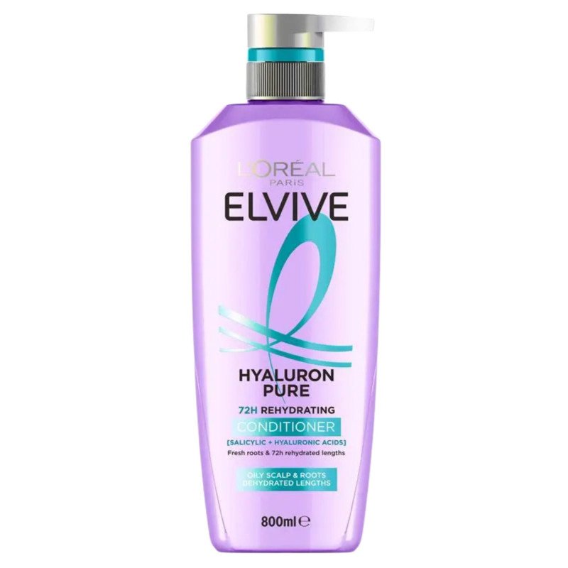 L'Oreal Elvive Hyaluron Pure Conditioner 800mL