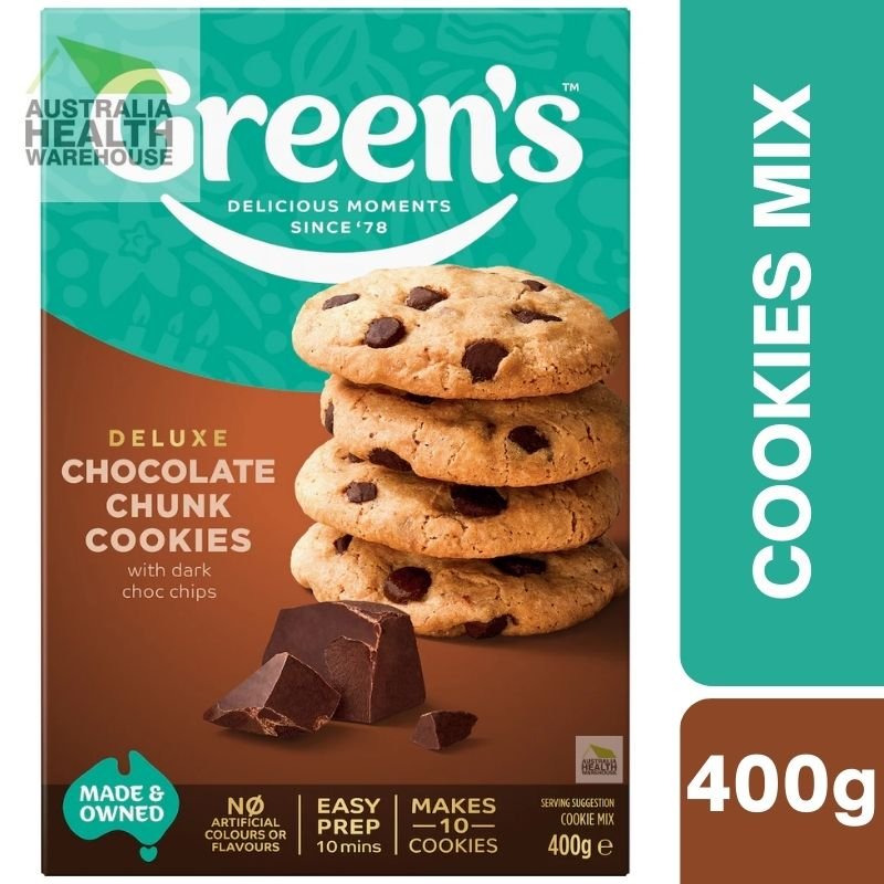 Green's Deluxe Chocolate Chunk Cookies Mix 400g