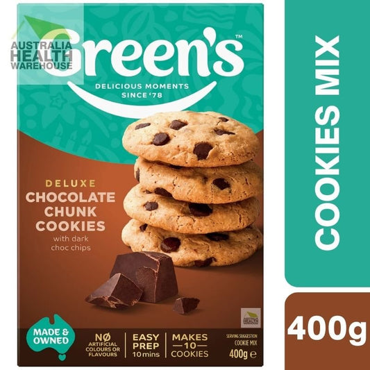 Green's Deluxe Chocolate Chunk Cookies Mix 400g