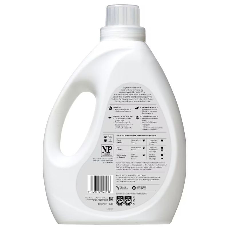 Bosisto's Power+ Laundry Liquid 2 Litre