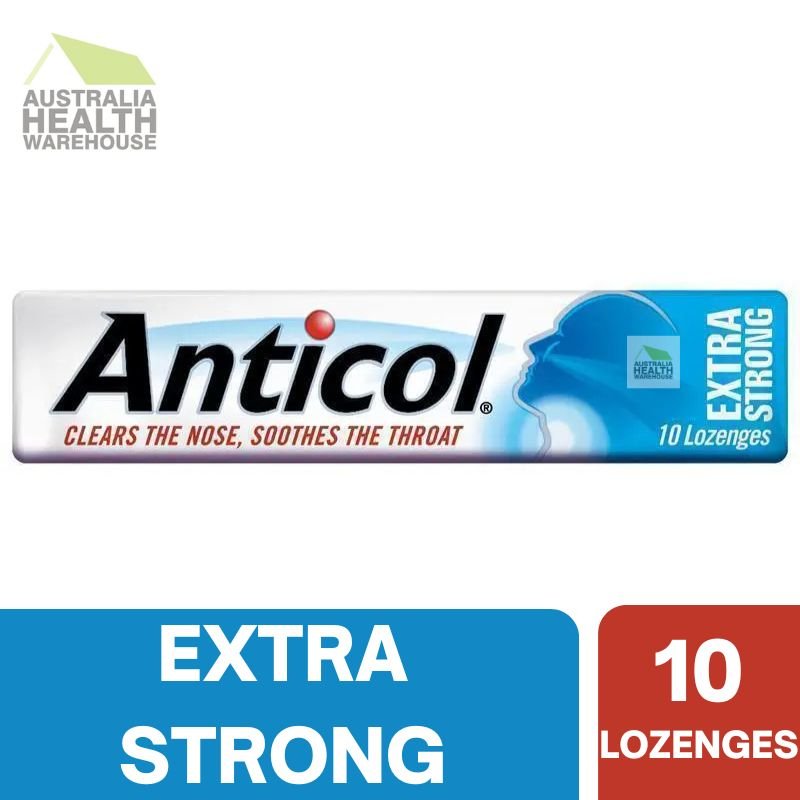 [Expiry: 04/2027] Anticol Extra Strong Lozenges 10 Pack