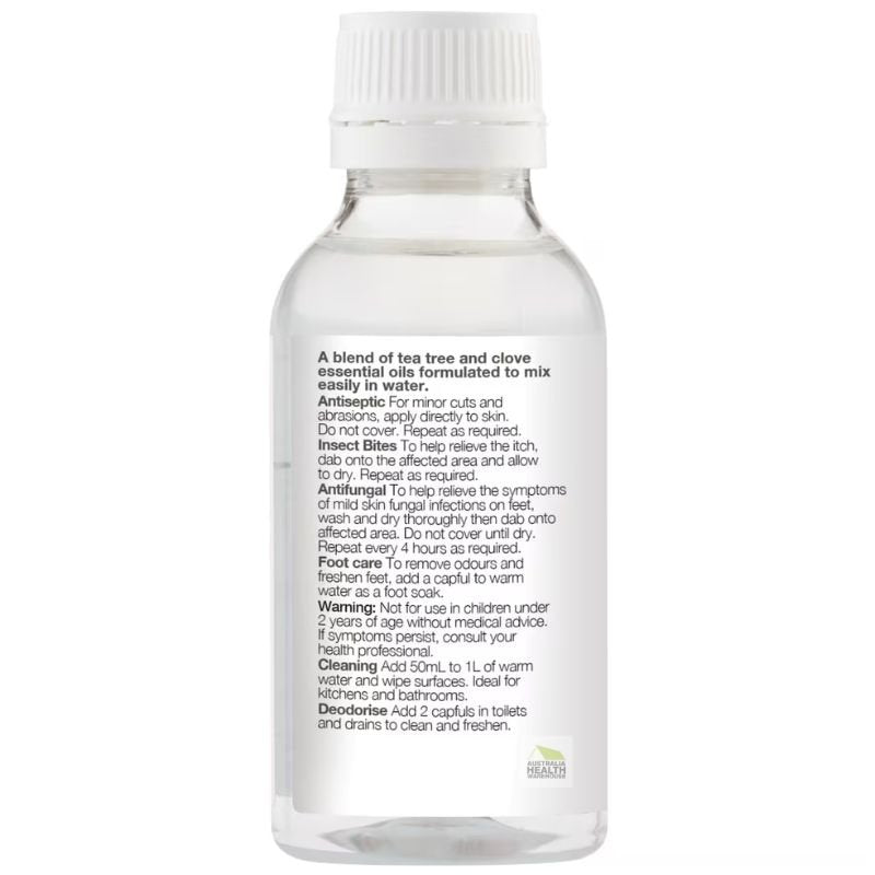 [Expiry: 02/2028] Bosisto's Antifungal Solution 100mL