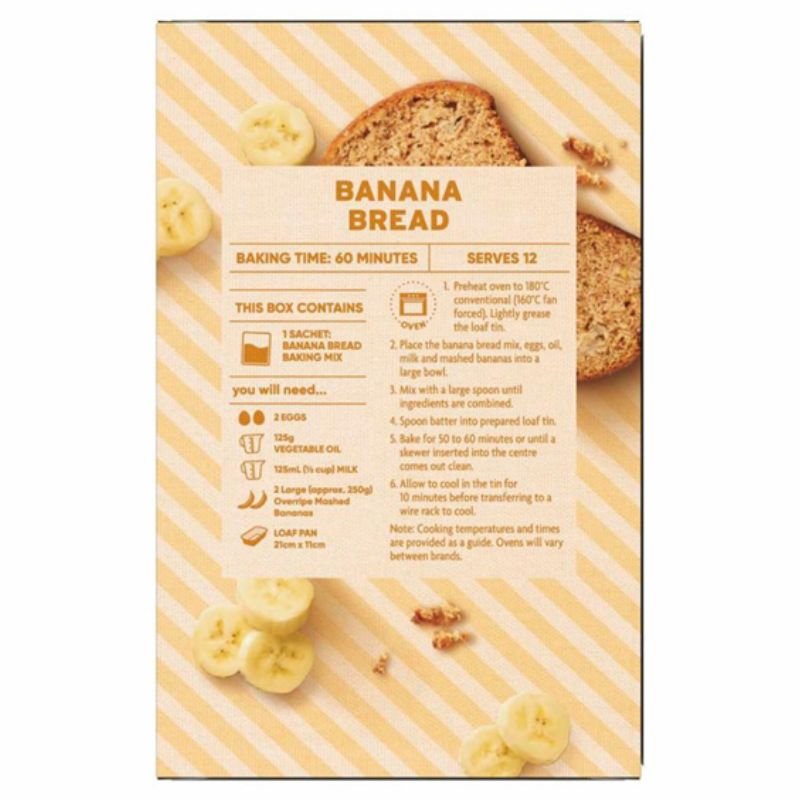 [Expiry: 18/11/2026] Coles Bake & Create Banana Bread Mix 450g