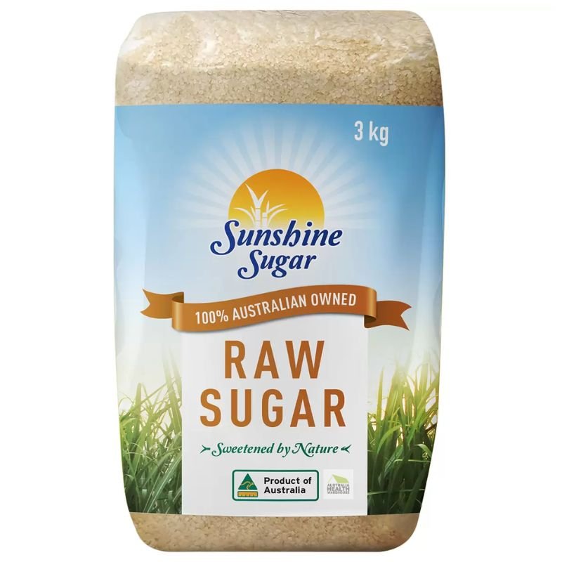 Sunshine Sugar Raw Sugar 3kg