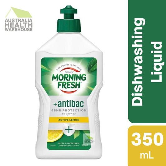 Morning Fresh Dishwashing Liquid Antibacterial Active Lemon 350mL