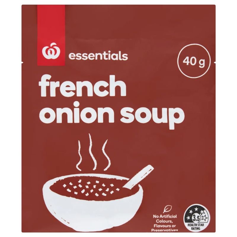 [Expiry Date: 11/03/2027] Essentials French Onion Soup 40g