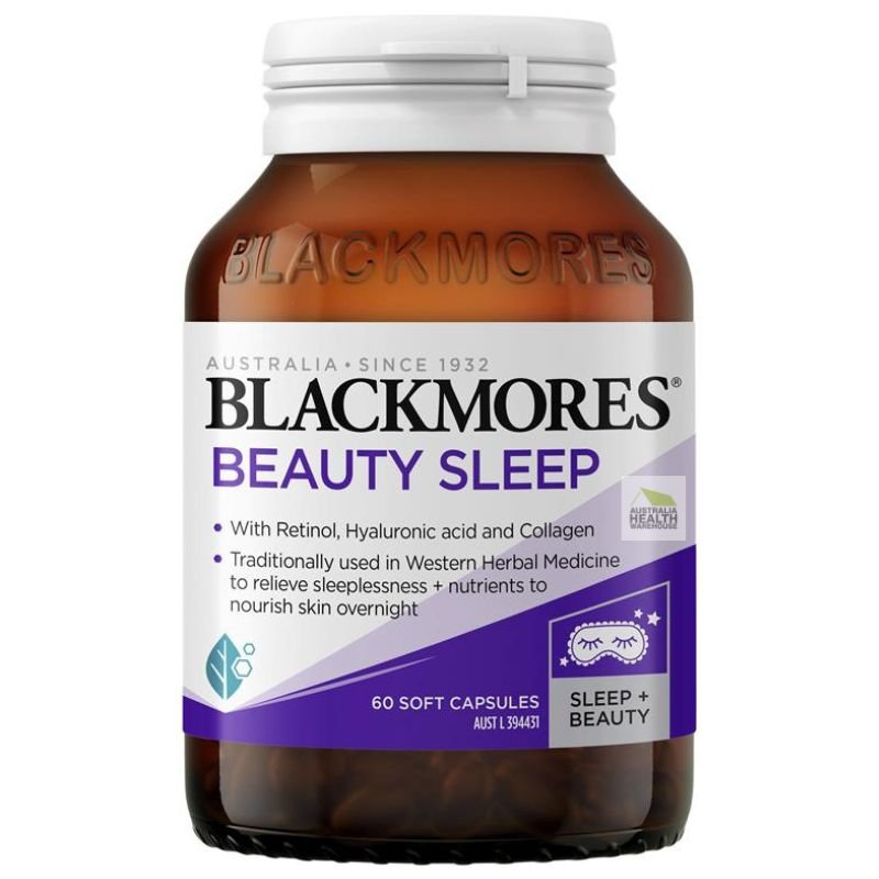 [CLEARANCE Expiry: 04/2025] Blackmores Beauty Sleep 60 Capsules