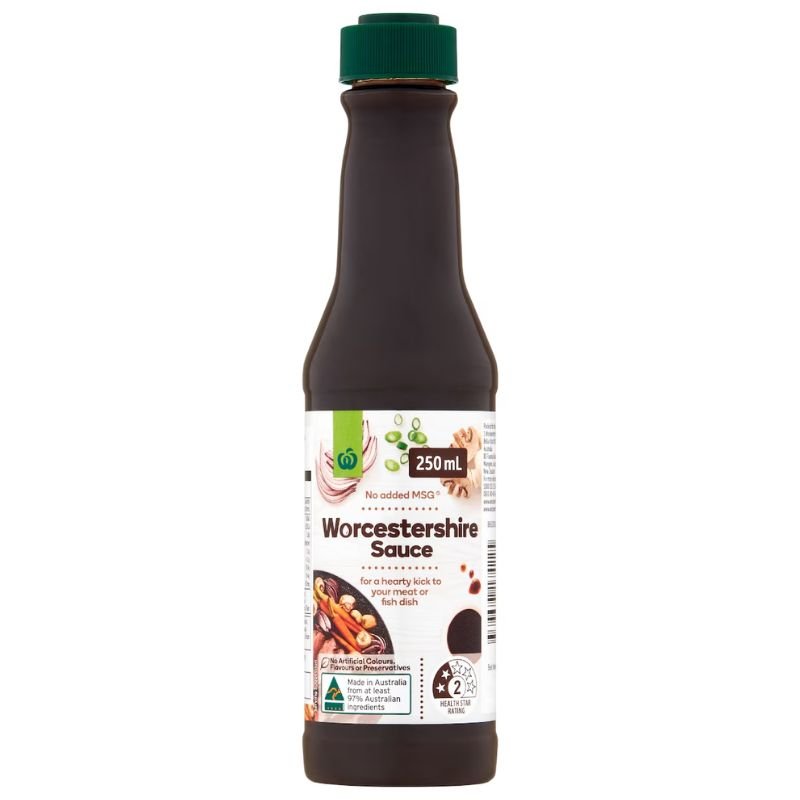 [Expiry:07/08/2027] Woolworths Worcestershire Sauce 250mL