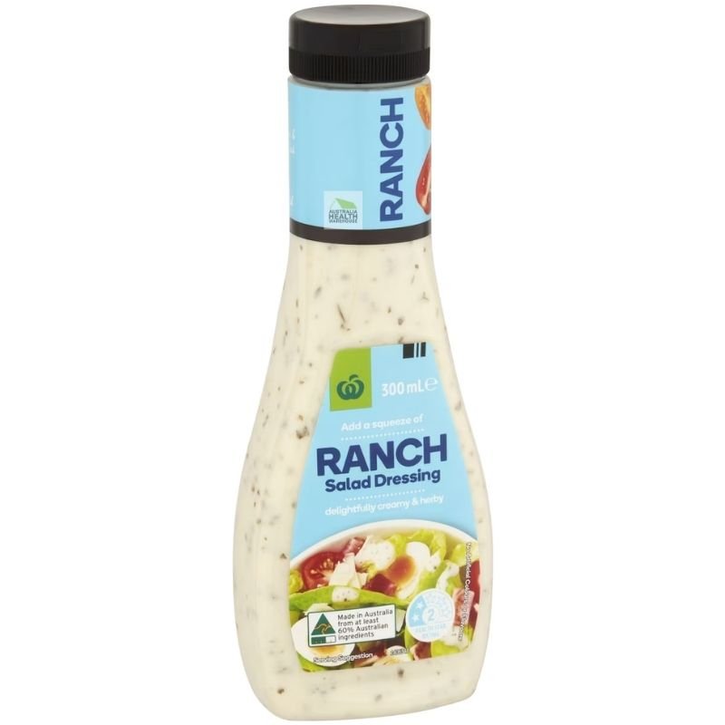 [Expiry Date: 10/12/2026]  Woolworths Ranch Salad Dressing 300mL