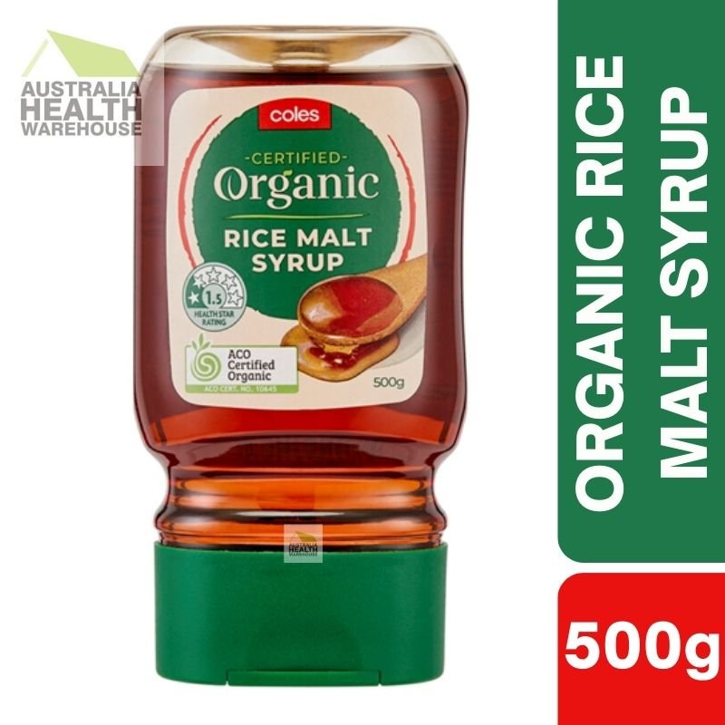 Coles Organic Rice Malt Syrup 500g