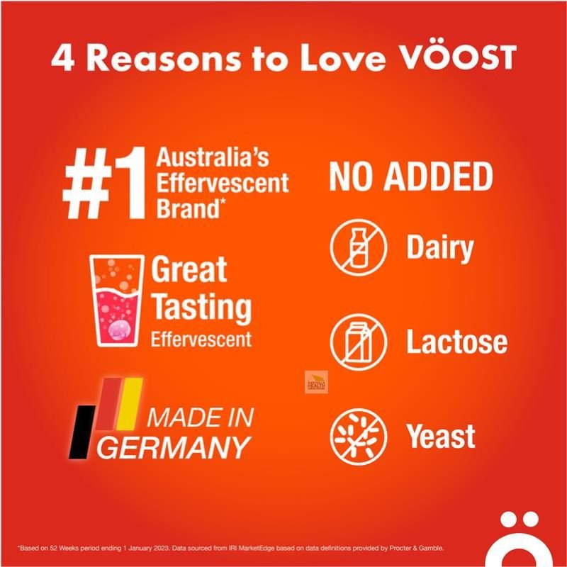 [Expiry: 11/2025] Voost Multivitamin Effervescent Berry 60 Tablets