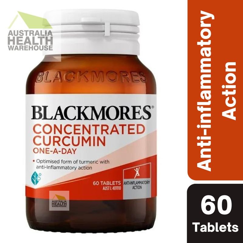 [Expiry: 07/2025] Blackmores Concentrated Curcumin One-A-Day 60 Tablets