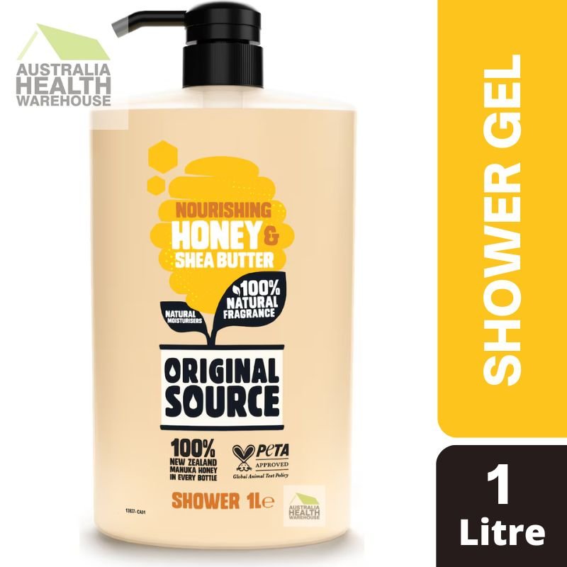 Original Source Nourishing Honey & Shea Butter Shower Gel 1 Litre