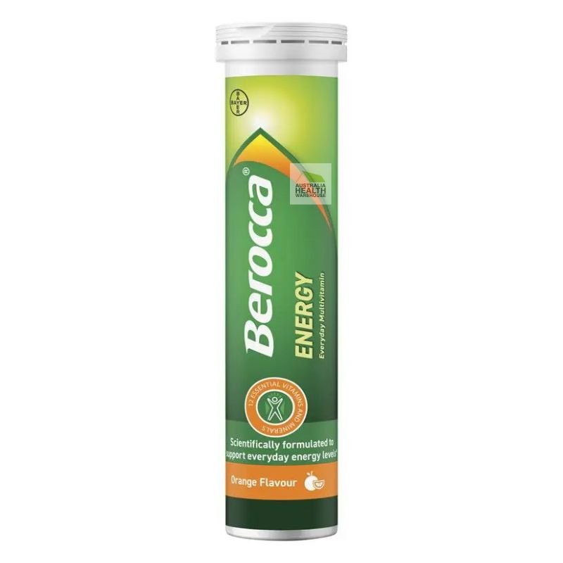 [Expiry: 04/2027] Berocca Energy Orange 60 Effervescent Tablets