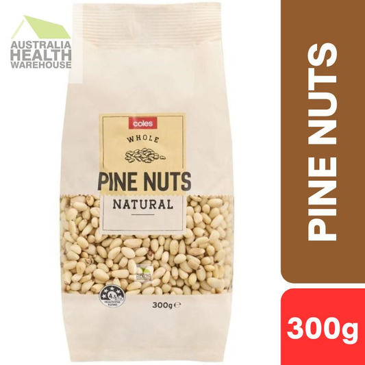 [Expiry: 18/11/2025] Coles Whole Pine Nuts 300g