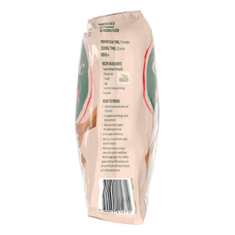 Expiry Date: 19/08/2026 Coles Organic Self Raising Flour 1kg