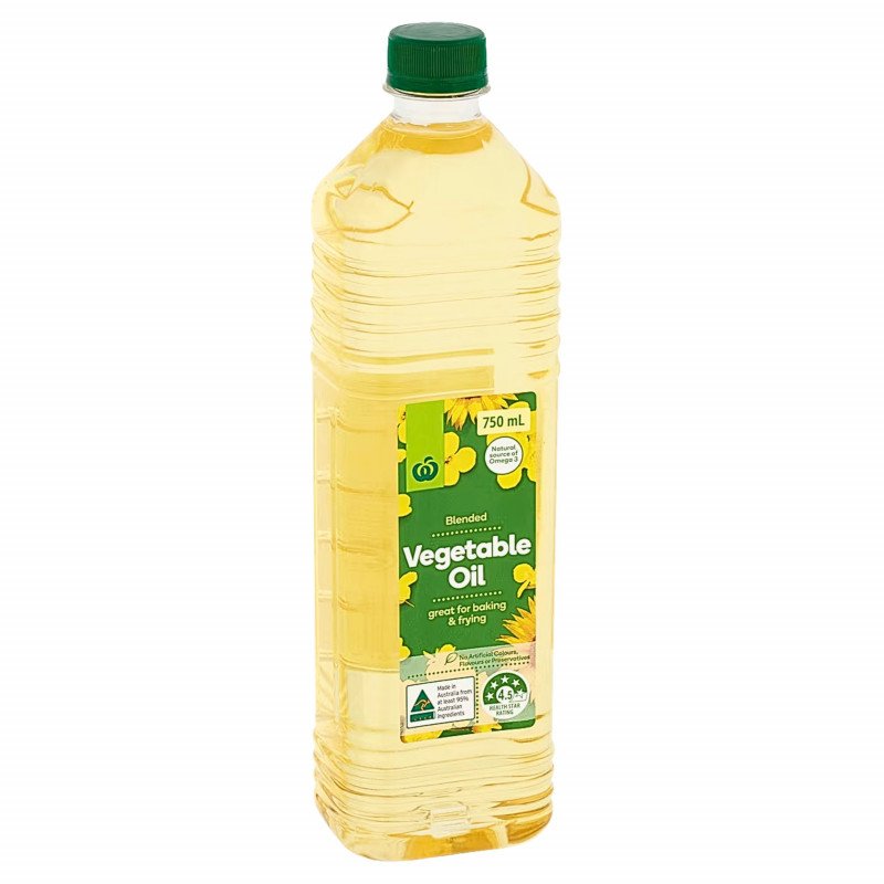 [Expiry: 08/2027] Woolworths Blended Vegetable Oil 750mL | Oz Mart