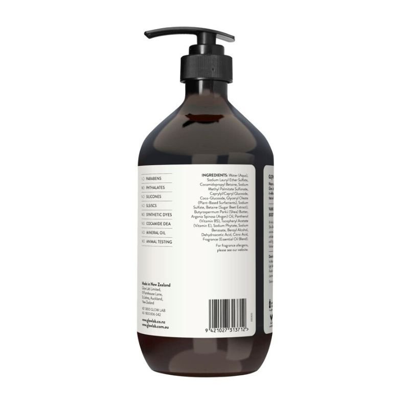 [Expiry: 06/2026] Glow Lab Vanilla Bean & Coconut Body Wash 900mL