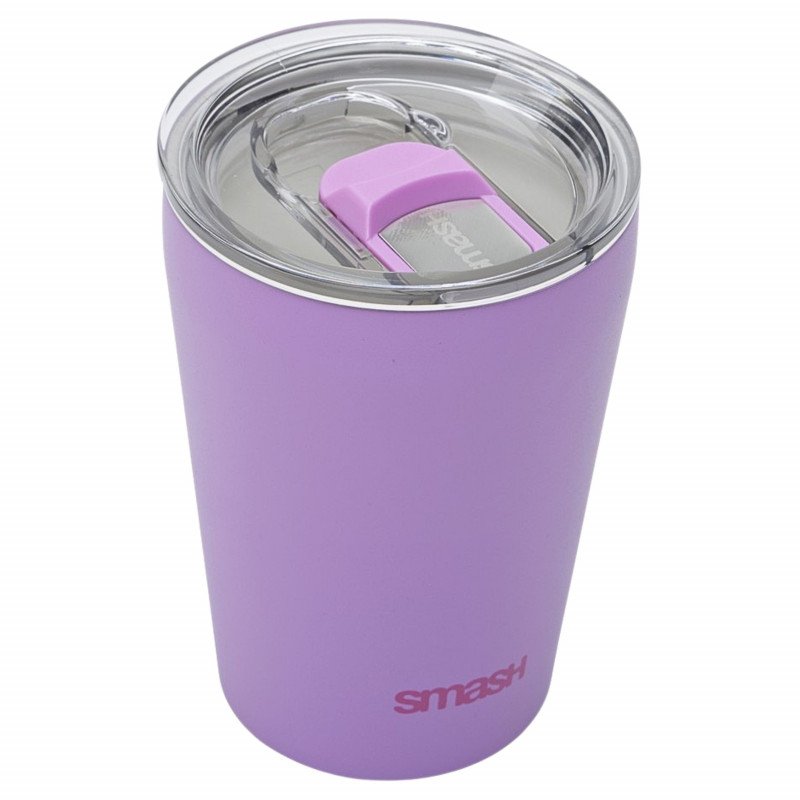 Smash Blue Ceramic Barista Cup 236mL (Purple)