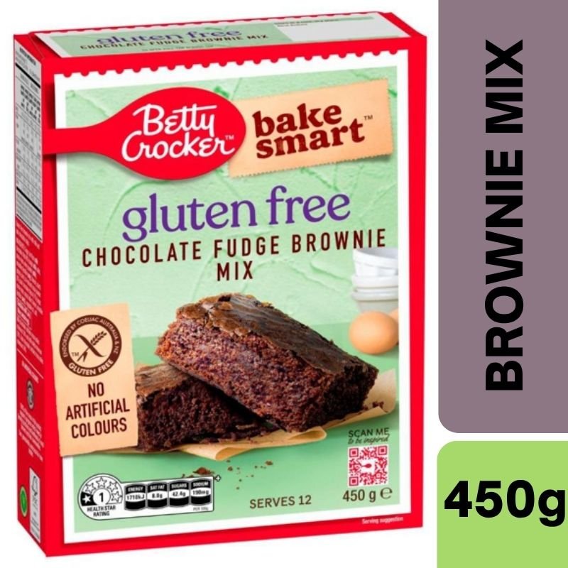 Betty Crocker Bake Smart Gluten Free Chocolate Fudge Brownie Mix 450g
