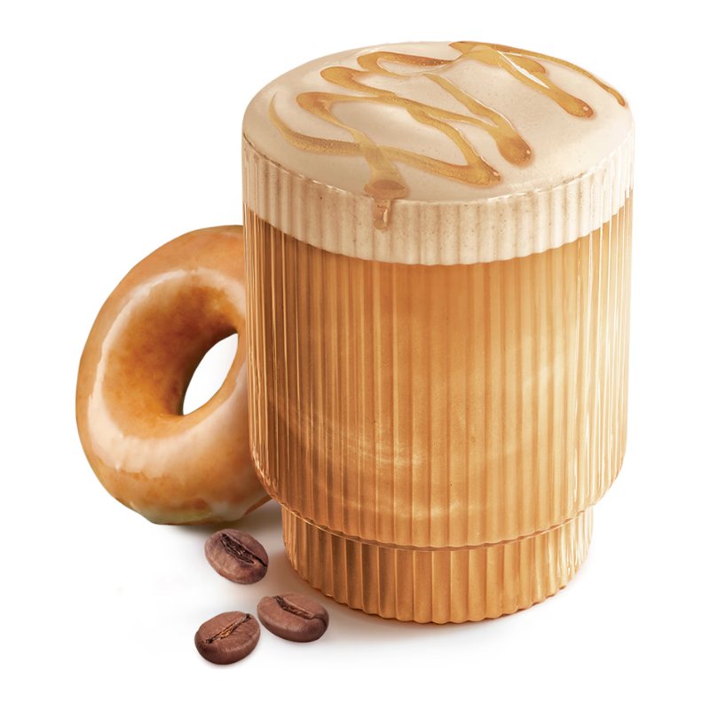 [Expiry Date: 04/2027] Nescafe Krispy Kreme Doughnut Latte Sachets 8 Pack