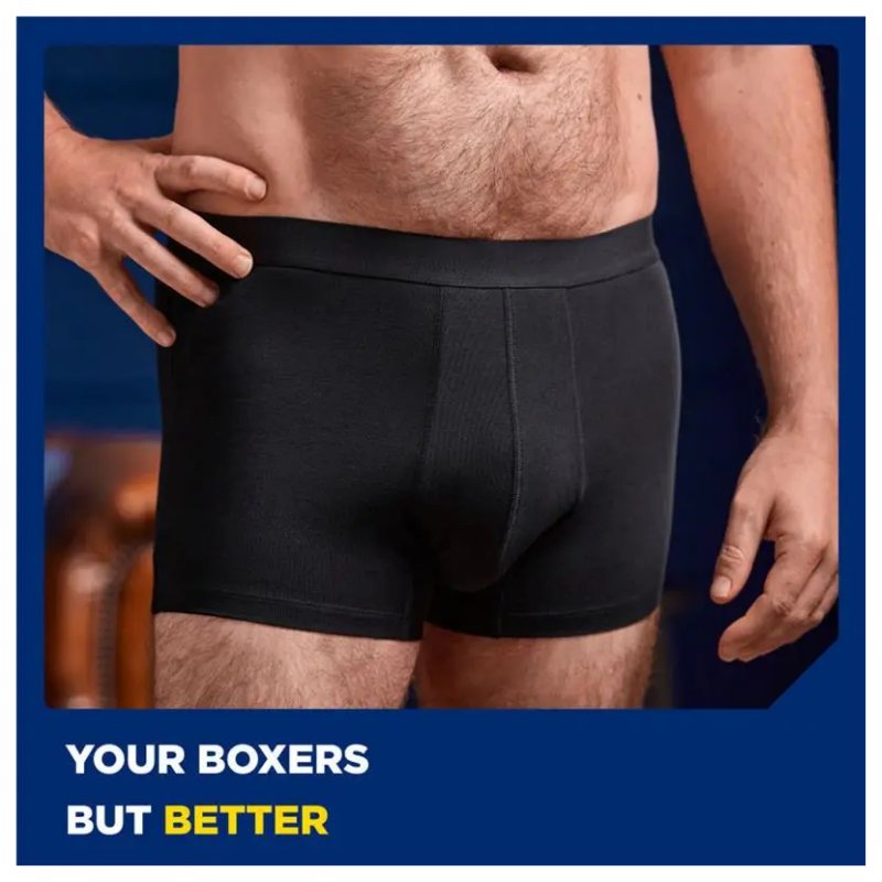 Tena Men Washable Protective Underwear Boxer (Large Size) 1 Pack
