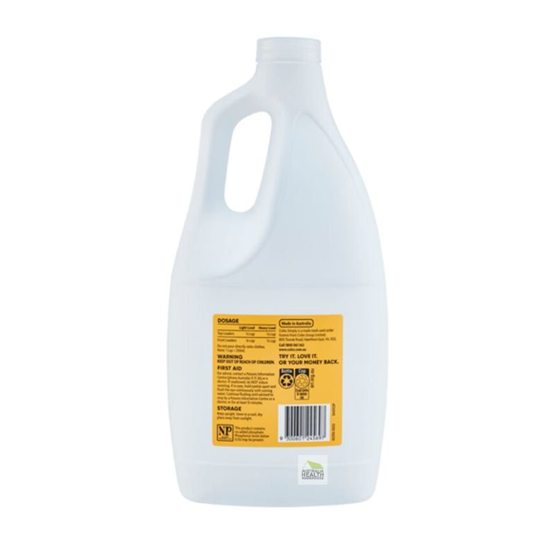 Coles Simply Laundry Liquid Lemon 2 Litre