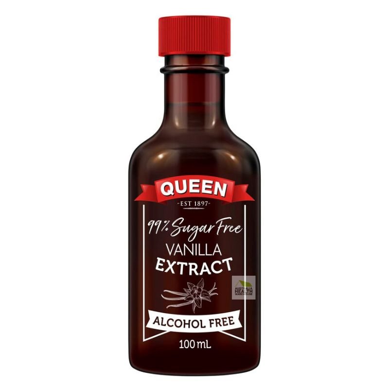 [Expiry: 09/2028] Queen Vanilla Extract 99% Sugar Free & Alcohol Free 100mL