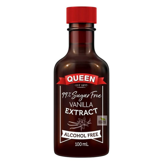 [Expiry: 09/2028] Queen Vanilla Extract 99% Sugar Free & Alcohol Free 100mL