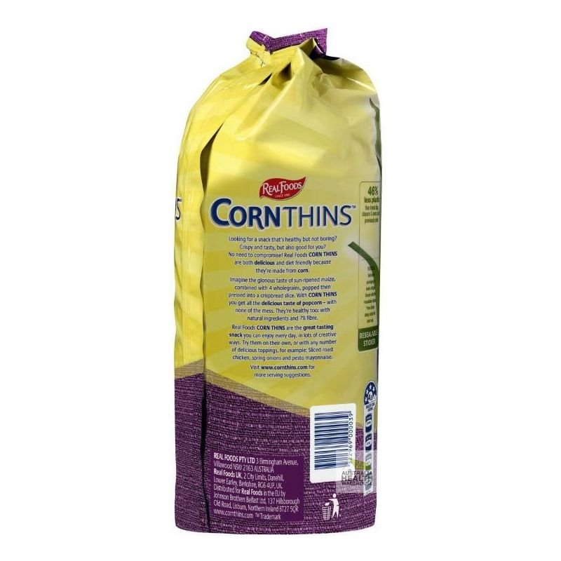 [Expiry: 01/06/2026] Real Foods Corn Thins Multigrain 150g