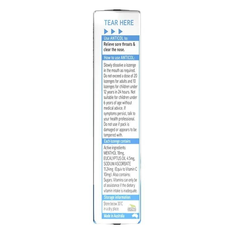 [Expiry: 04/2027] Anticol Extra Strong Lozenges 10 Pack