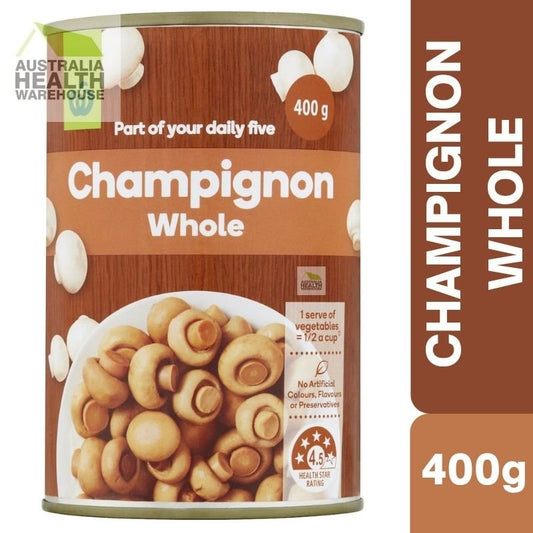Woolworths Champignon Whole 400g