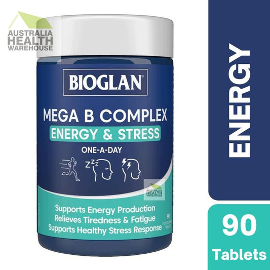 [Expiry: 07/2026] Bioglan Mega B Complex 90 Tablets