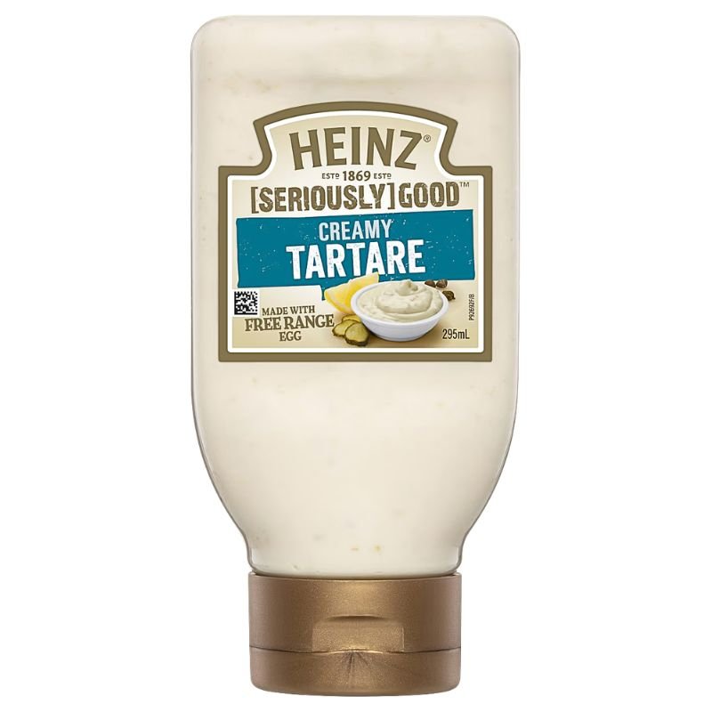 [Expiry:27/02/2027] Heinz Seriously Good Creamy Tartare Sauce 295mL