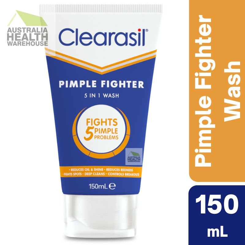 [Expiry: 05/2027] Clearasil Pimple Fighter 5 in 1 Wash 150mL