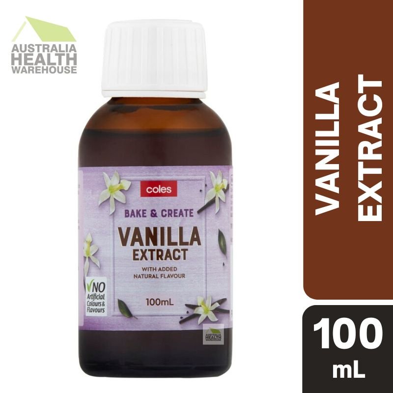 [Expiry: 02/06/2027]  Coles Bake & Create Vanilla Extract 100mL