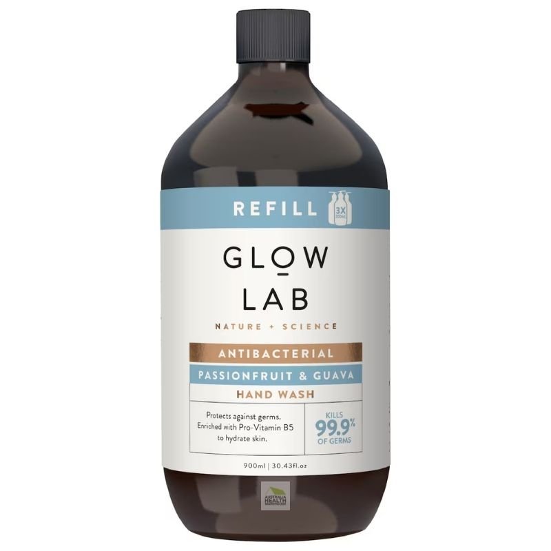 [Expiry: 07/2027] Glow Lab Hand Wash Refill Passionfruit & Guava 900mL
