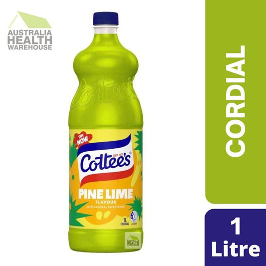 [Expiry: 13/10/2026] Cottee's Cordial Pine Lime 1 Litre